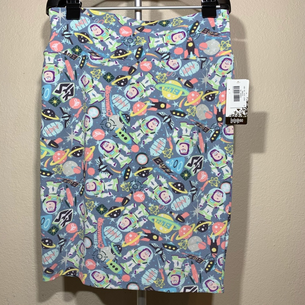 LulaRoe buzz lightyear Cassie skirt